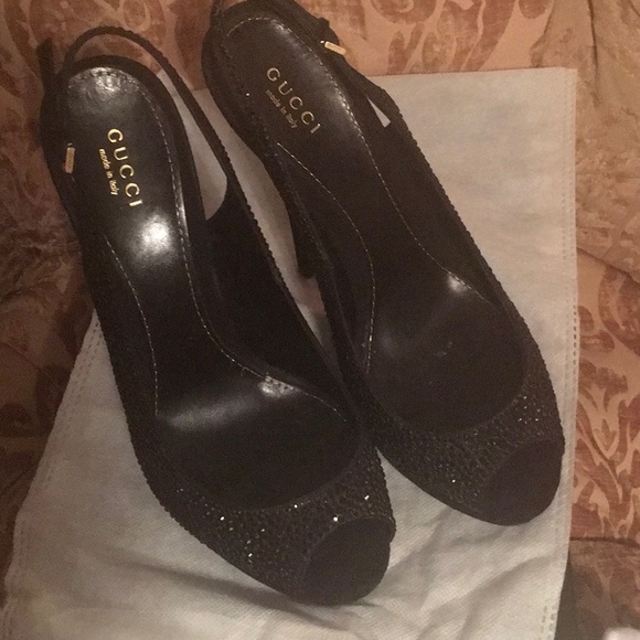 Gucci black platform sandals - Picture 8 of 8
